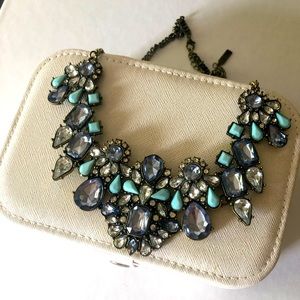 Baublebar Statement Bauble Crystal Necklace Blue